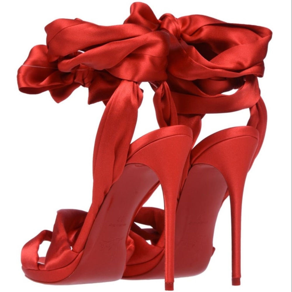 ❤️Sexy Red Ribbon High Heels❤️